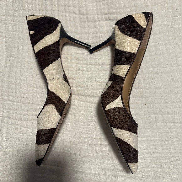 Ralph Lauren Lanette Haircalf Pumps 9B - Picture 2 of 5